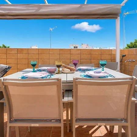 Cubo's Casa Roof Terrace Hébergement de vacances Nerja